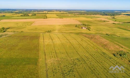 Ein altes Gehöft in Samogitien