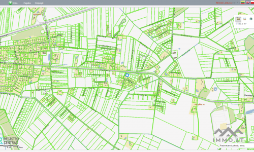 Grundstück für den Bau eines Hauses in Šlapšilė