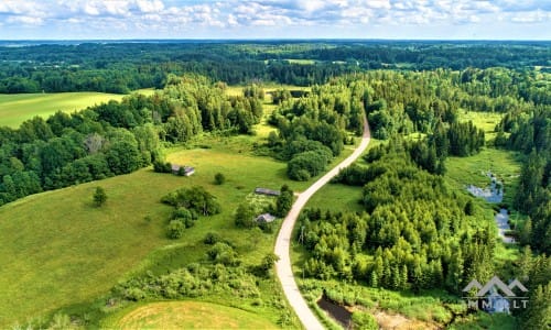 Altes Bauernhaus im Einzigartigen Nationalpark Samogitien