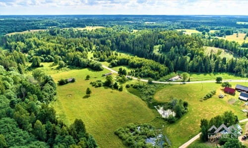 Altes Bauernhaus im Einzigartigen Nationalpark Samogitien