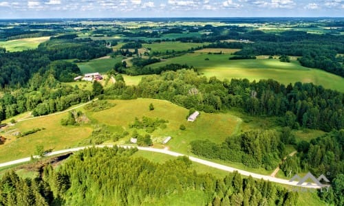 Altes Bauernhaus im Einzigartigen Nationalpark Samogitien