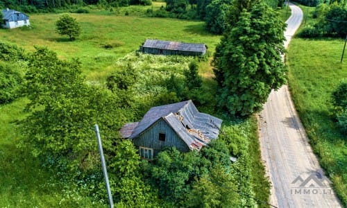 Altes Bauernhaus im Einzigartigen Nationalpark Samogitien