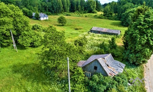 Altes Bauernhaus im Einzigartigen Nationalpark Samogitien