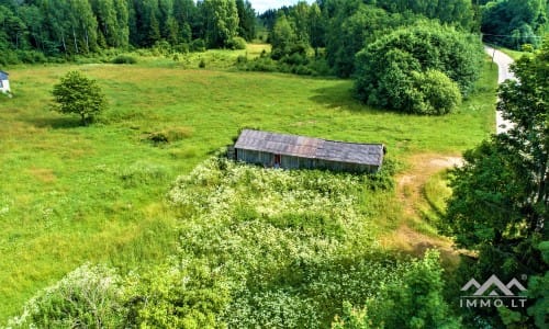 Altes Bauernhaus im Einzigartigen Nationalpark Samogitien