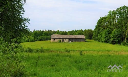 Altes Bauernhaus im Einzigartigen Nationalpark Samogitien