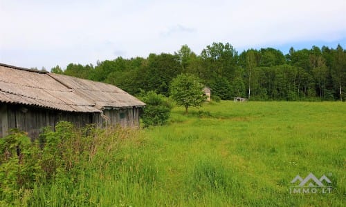 Altes Bauernhaus im Einzigartigen Nationalpark Samogitien