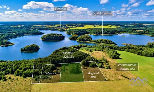 Baugrundstück mit inspirierendem Panoramablick auf drei Seen.