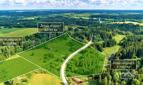 Altes Bauernhaus im Einzigartigen Nationalpark Samogitien
