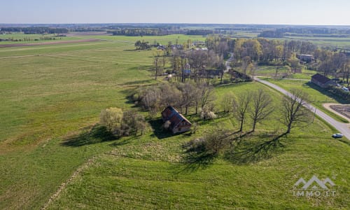 25 ha große Landfläche im Bezirk Šilutė für landwirtschaftliche Nutzung