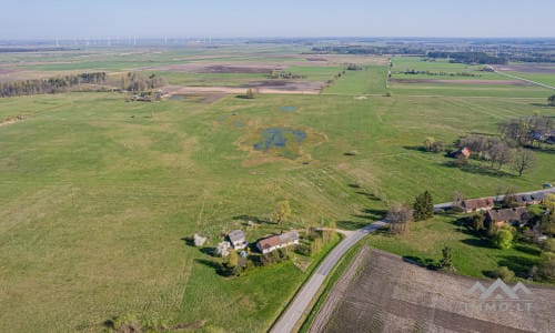 25 ha große Landfläche im Bezirk Šilutė für landwirtschaftliche Nutzung