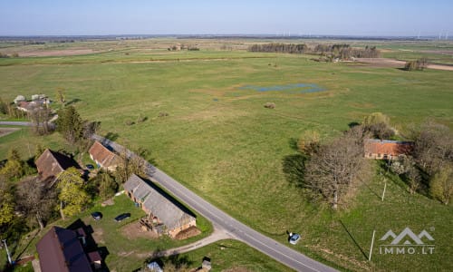 25 ha große Landfläche im Bezirk Šilutė für landwirtschaftliche Nutzung