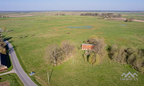 25 ha große Landfläche im Bezirk Šilutė für landwirtschaftliche Nutzung
