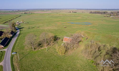 25 ha große Landfläche im Bezirk Šilutė für landwirtschaftliche Nutzung