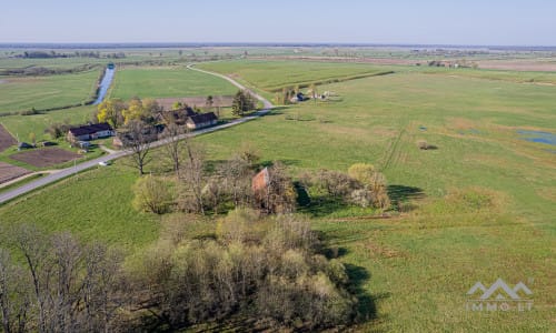 25 ha große Landfläche im Bezirk Šilutė für landwirtschaftliche Nutzung