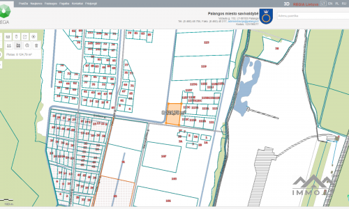 Investitionsgrundstück in Palanga
