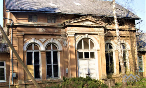 Der Wintergarten des Pliateriai-Herrenhauses in Šateikiai