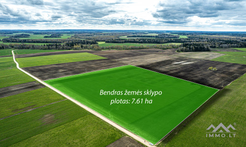 Ackerland bei Mosėdis