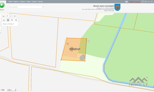 Old Homestead in Skuodas District