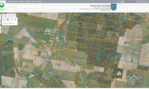 Old Homestead in Skuodas District