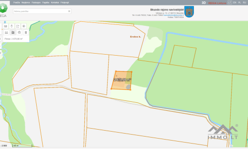 Old Homestead in Skuodas District