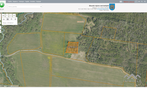 Old Homestead in Skuodas District