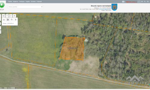 Old Homestead in Skuodas District